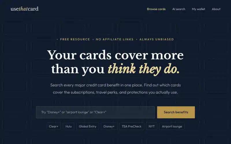 Credit cards